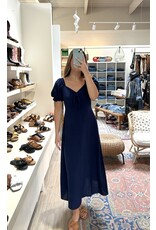 Papillon Papillon - Off the Shoulder Midi Dress (Navy)