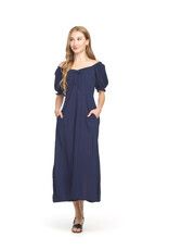 Papillon Papillon - Off the Shoulder Midi Dress (Navy)
