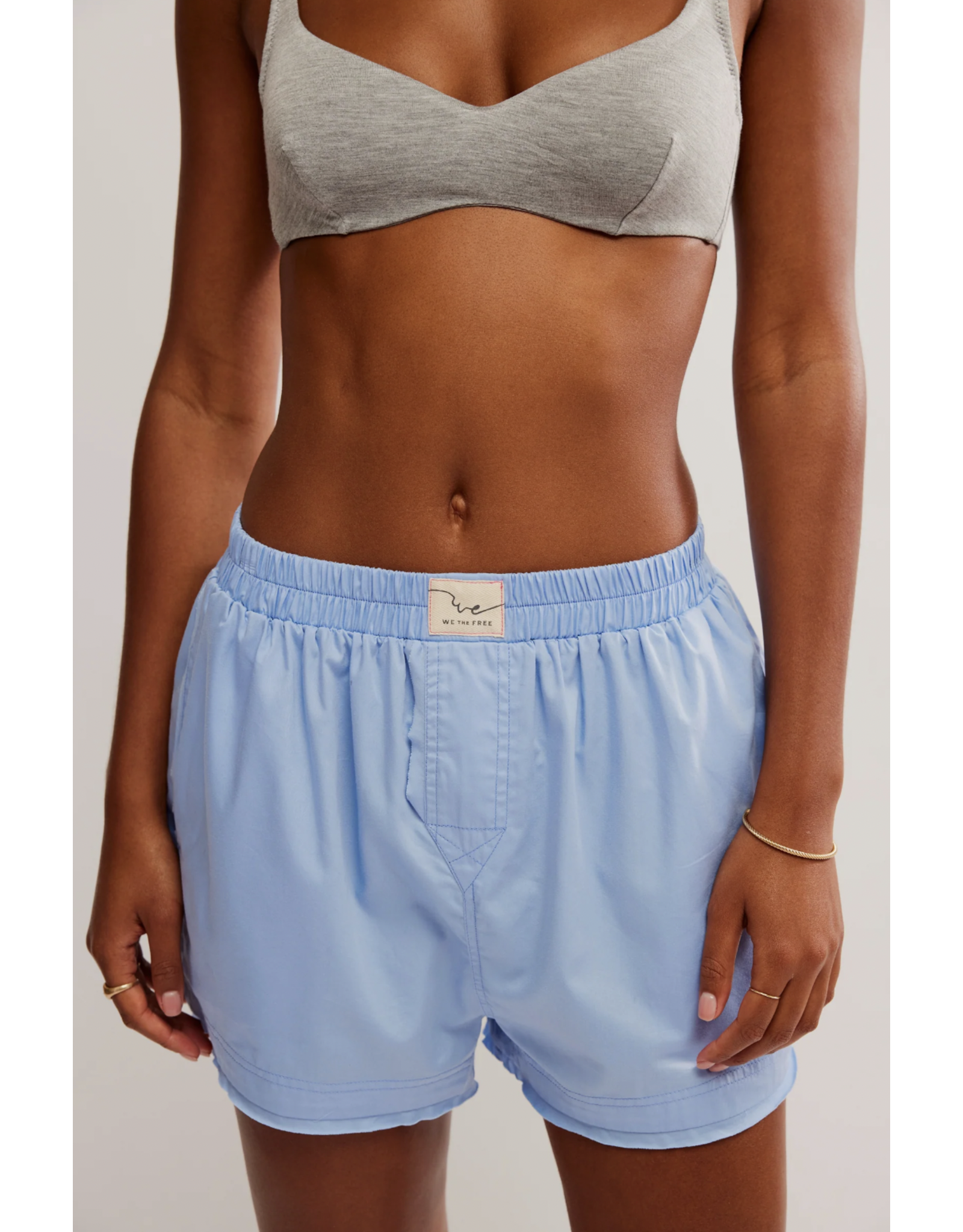 Free people Free People - Day To Day Solid Boxer (Placid Blue)