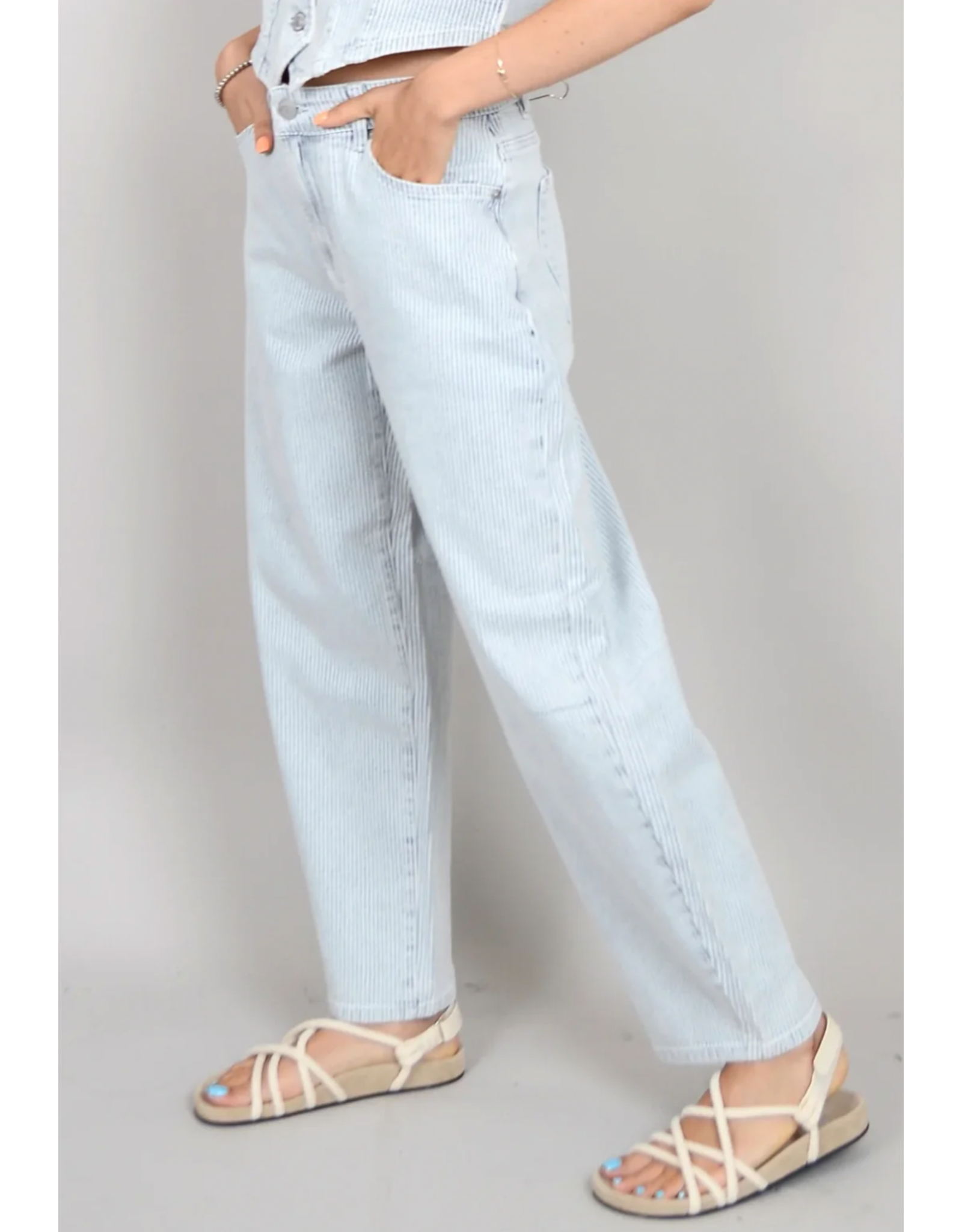 RD Style RD Style - Sammi 5 Pocket Barrel Jean (Blue)