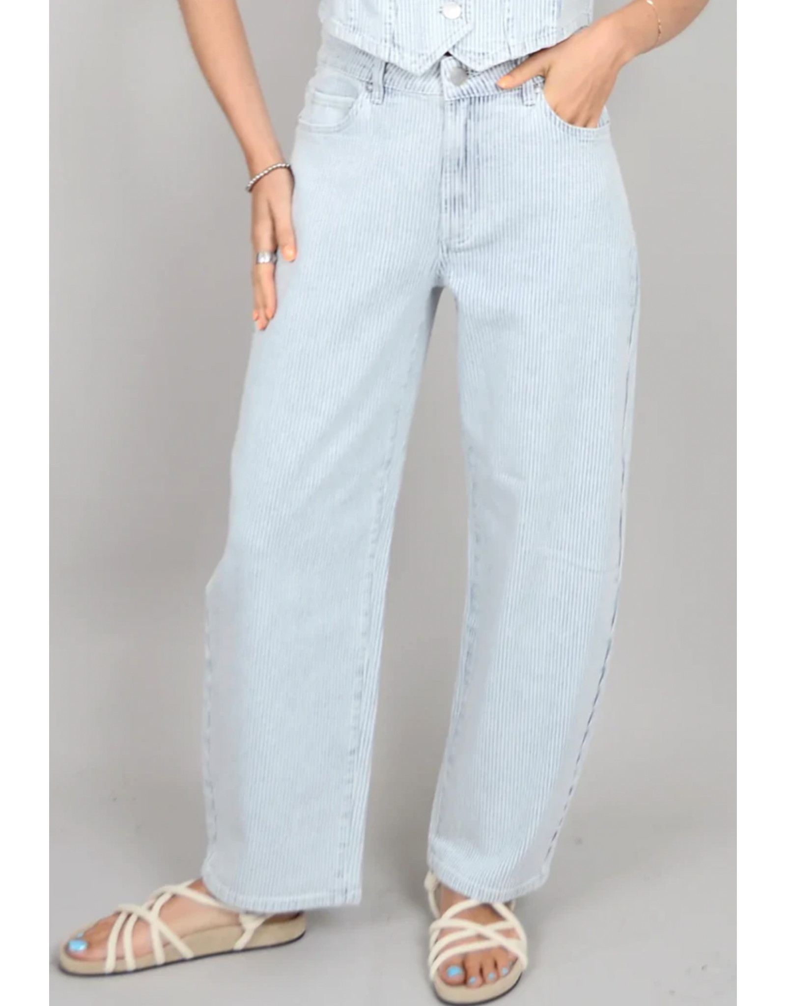 RD Style RD Style - Sammi 5 Pocket Barrel Jean (Blue)
