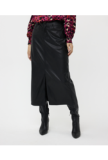 EsQualo EsQualo - Vegan Leather Maxi Skirt (Black)