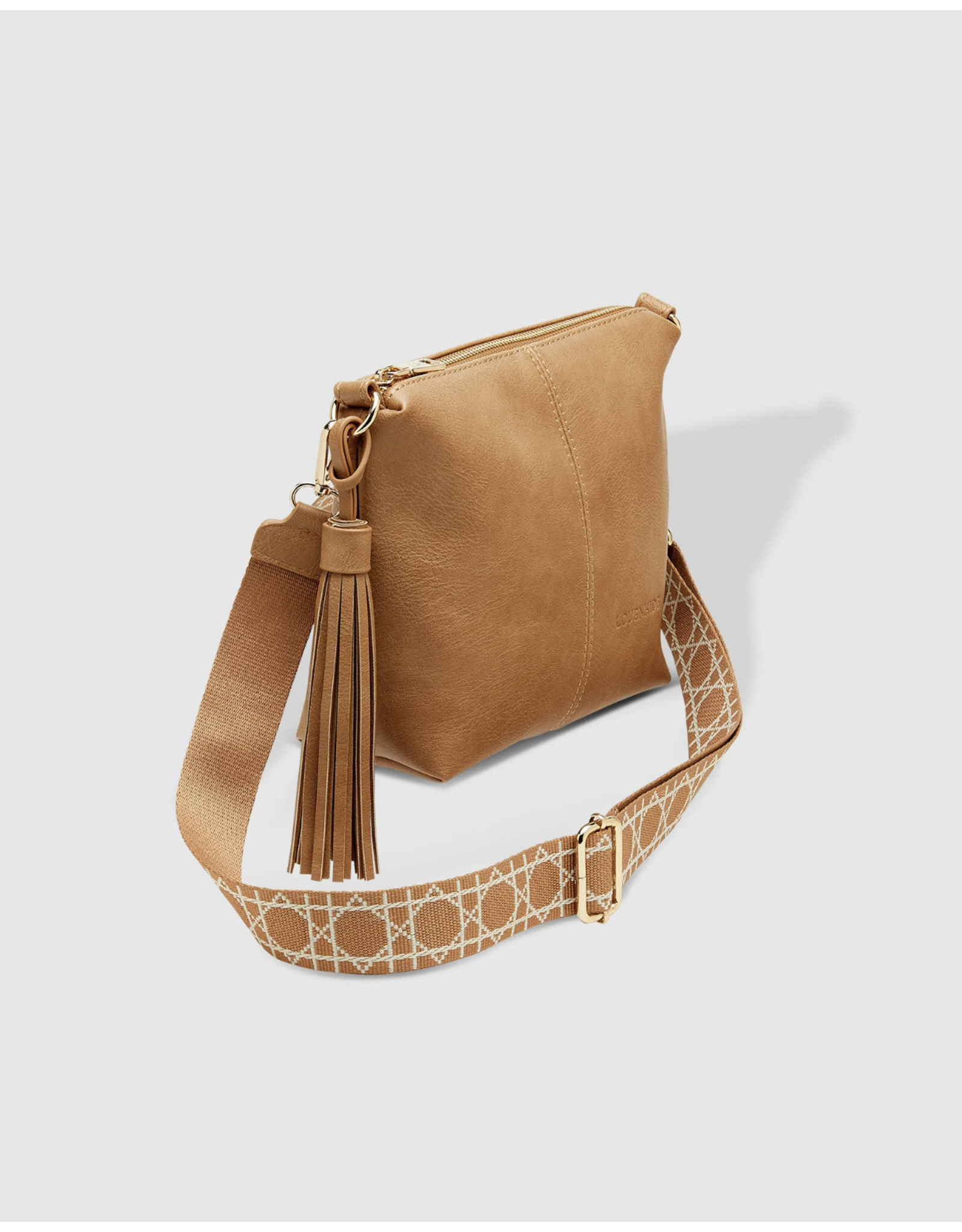 Louenhide Louenhide - Kasey Ezra Crossbody Bag (Camel)