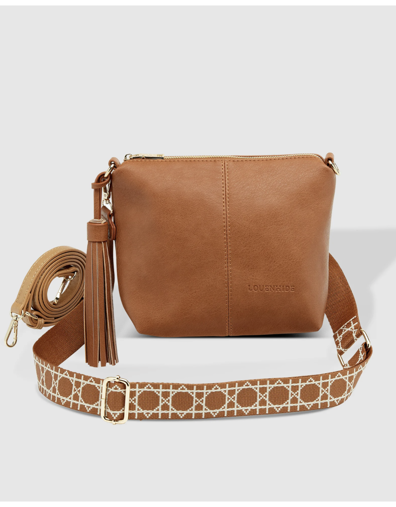 Louenhide Louenhide - Kasey Ezra Crossbody Bag (Tan)