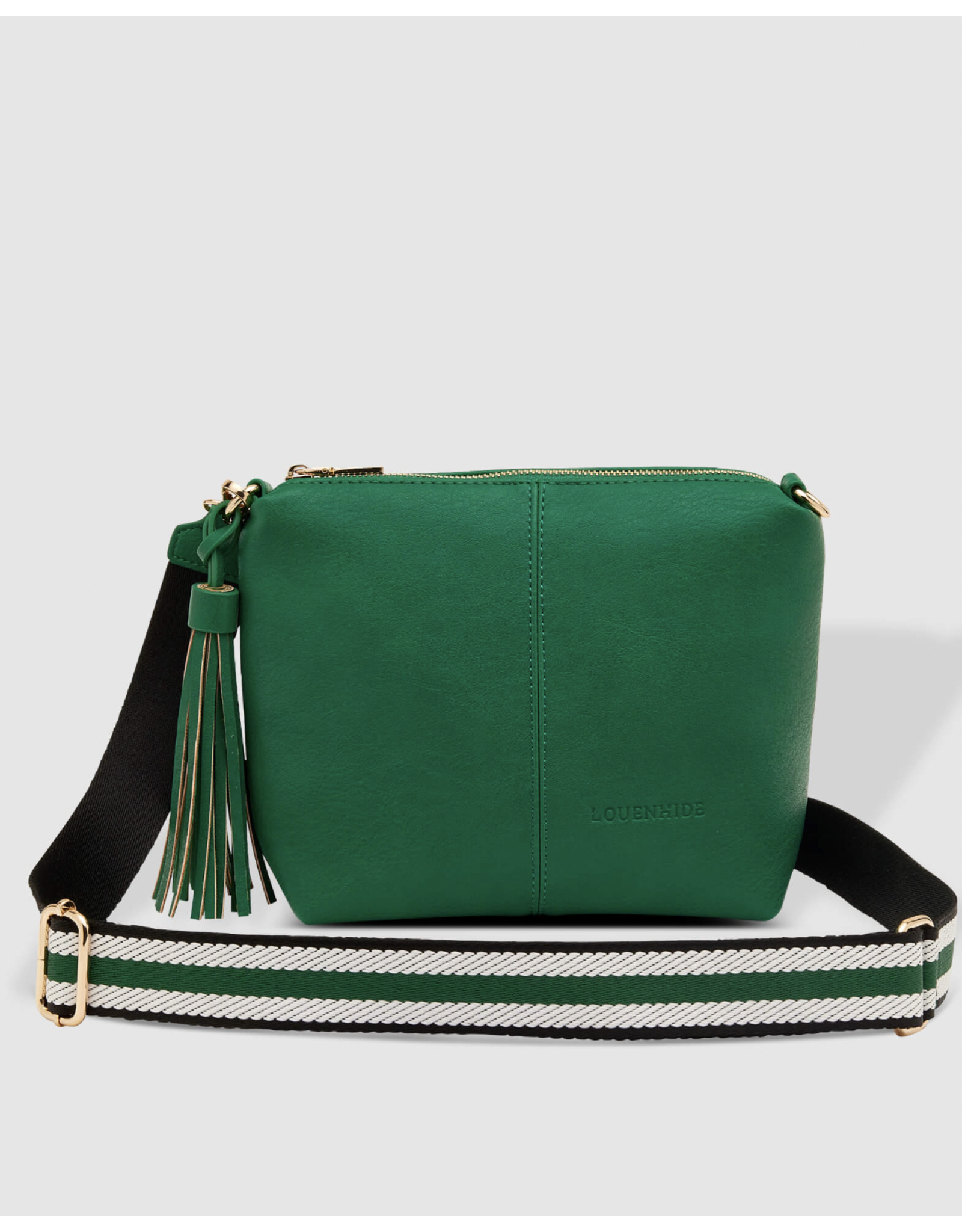 Louenhide Louenhide - Kasey Stripe Crossbody Bag (Green)