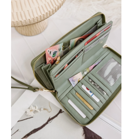 Louenhide Louenhide - Jessica Wallet (Sage Green)