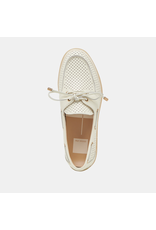 Dolce Vita Dolce Vita - Doris Perforated Boat Shoe (Off White Leather)