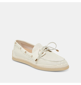 Dolce Vita Dolce Vita - Doris Perforated Boat Shoe (Off White Leather)