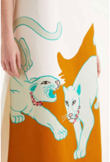 Compania Fantastica Compania Fantastica -  Jaguar Print Midi Dress