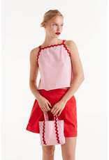 Compania Fantastica Compania Fantastica -  Strappy Top (Pink / Red)