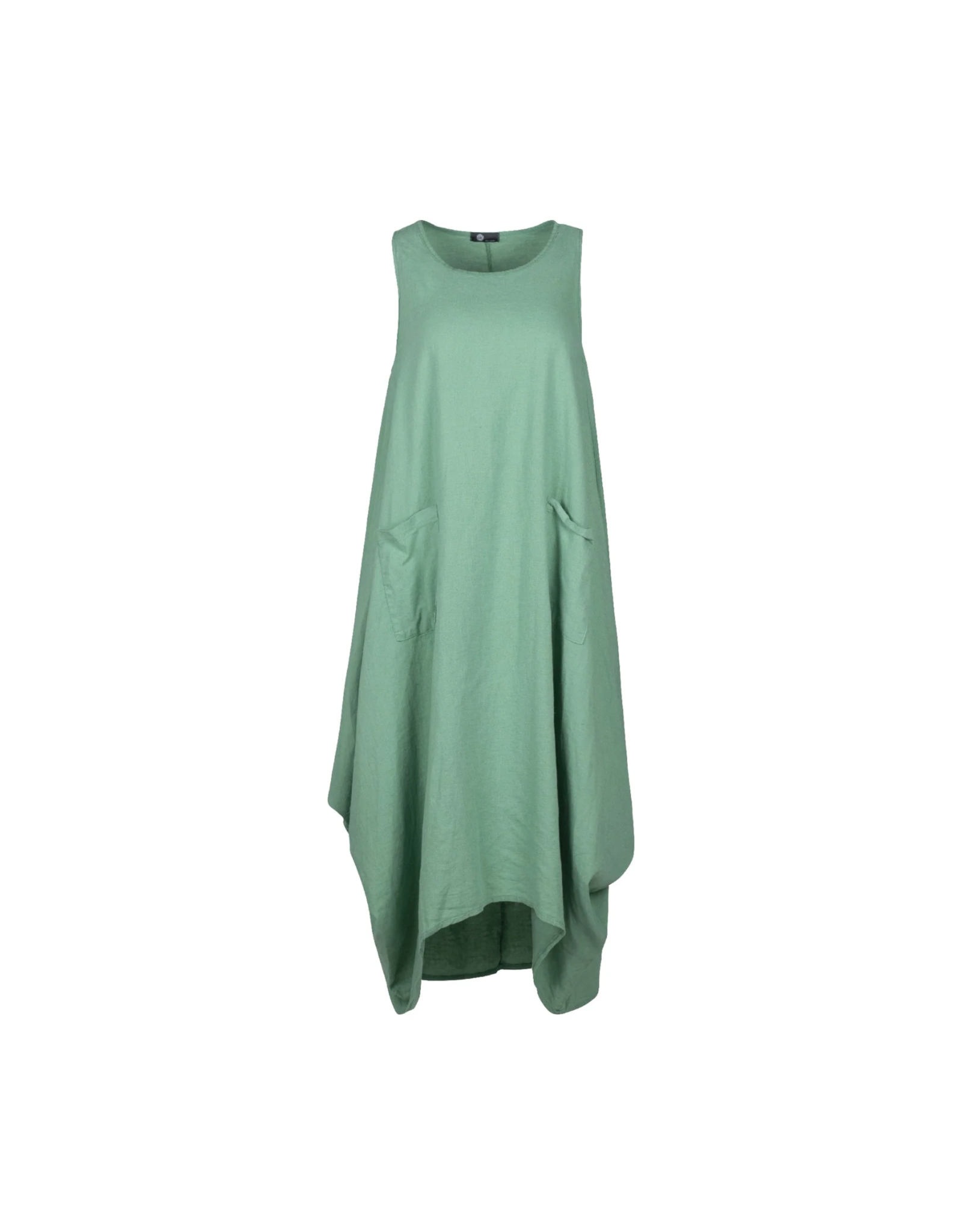 Made in Italy - Flowy Dress  with Pockets (Jade)