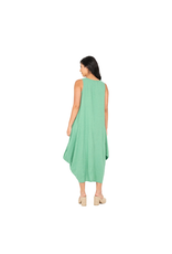 Made in Italy - Flowy Dress  with Pockets (Jade)