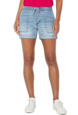 Liverpool Liverpool - Rascal short with roll hem (Boylston)