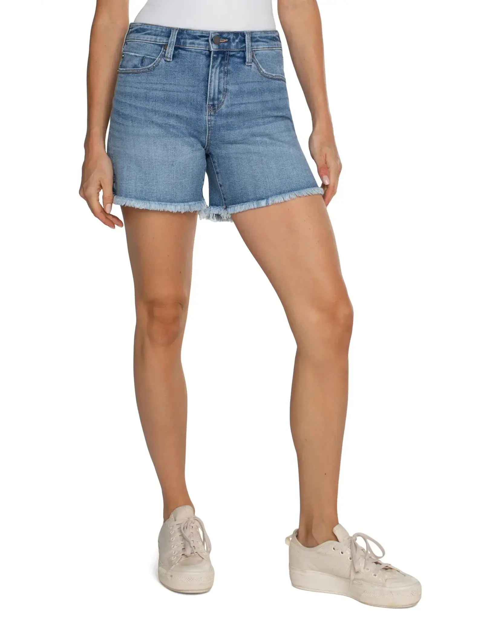 Liverpool Liverpool - Vickie fray hem short (Hillside)