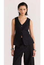 Staple The Label Staple - Athena Longline Vest (Black)