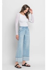 VERVET VERVET - High Rise Cuffed Baggy Wide Leg (Streamlined)