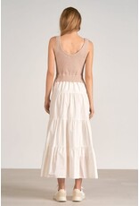 Elan Elan - Aries Mid Woven & Knit Mix (White)