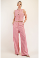 glam Midrise Long Pants (Red)