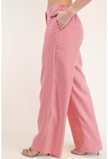 glam Midrise Long Pants (Red)