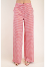 glam Midrise Long Pants (Red)