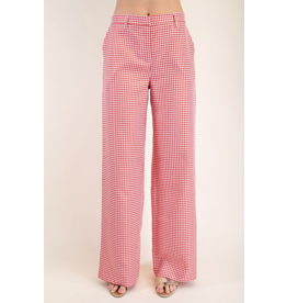 glam Midrise Long Pants (Red)