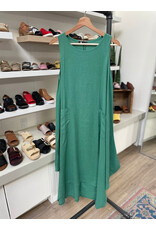 Made in Italy - Flowy Dress  with Pockets (Jade)