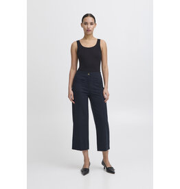 ICHI ICHI - Simonse Cropped Trousers (Total Eclipse)