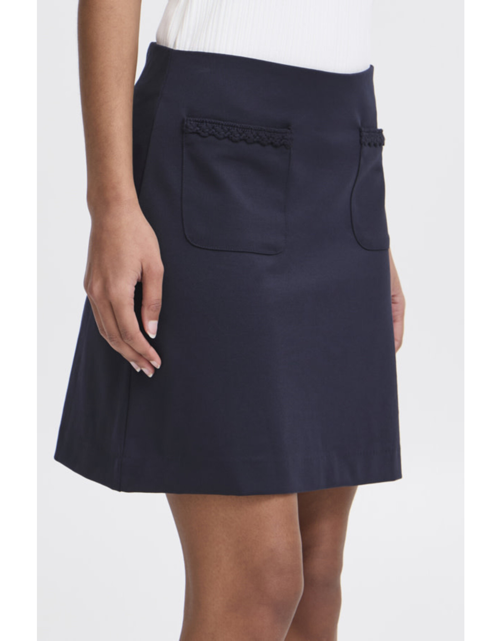 ICHI ICHI - Simonse Mini Skirt (Total Eclipse)