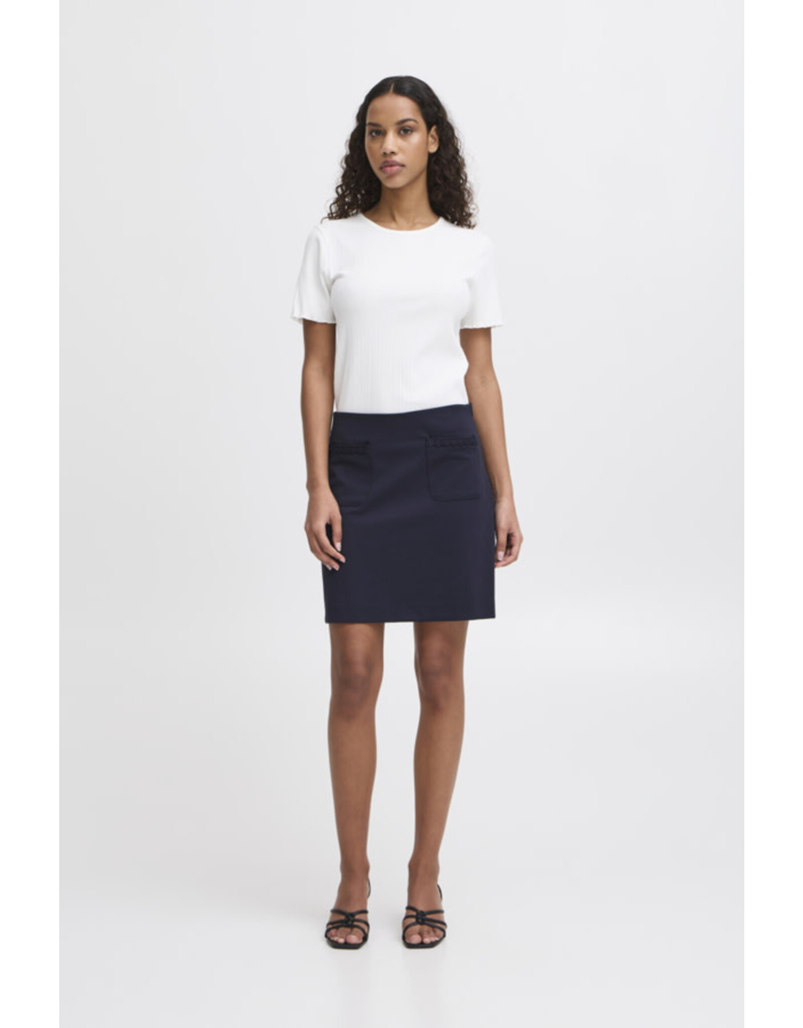 ICHI ICHI - Simonse Mini Skirt (Total Eclipse)