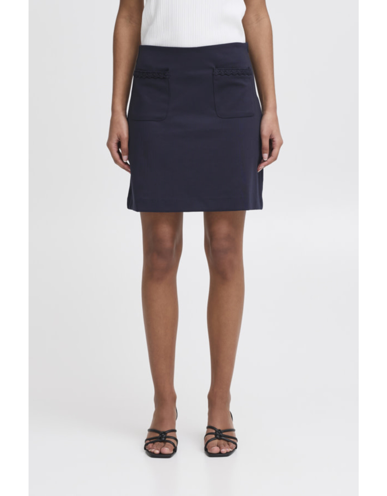 ICHI ICHI - Simonse Mini Skirt (Total Eclipse)