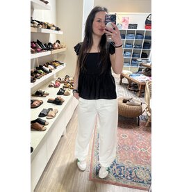 ICHI ICHI - Quilla top (Black)