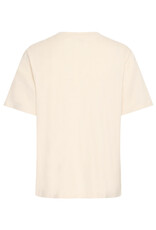 ICHI ICHI - Nayola Shirt with Crochet Lace Detail (Almond Milk)
