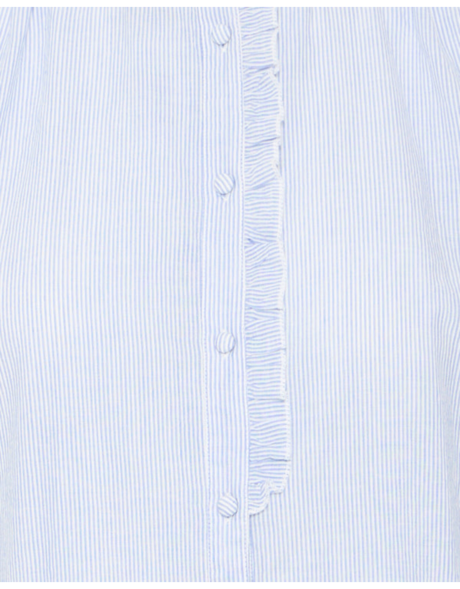 b.young b.young - Imogen Short Sleeve Blouse (Silver Lake Blue)