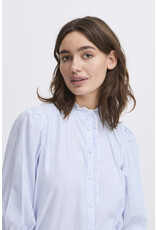 b.young b.young - Imogen Short Sleeve Blouse (Silver Lake Blue)