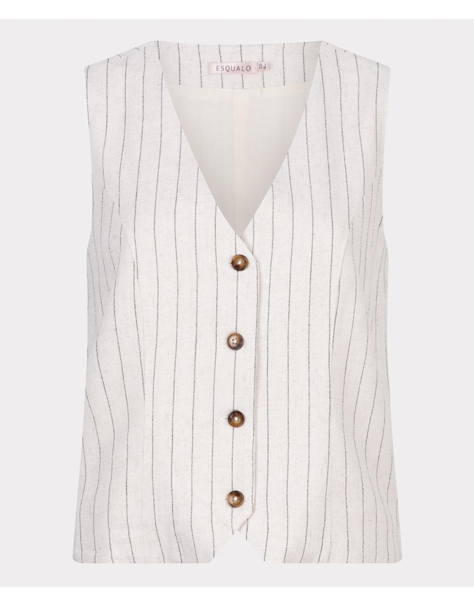EsQualo Esqualo - Linen Stripe Vest