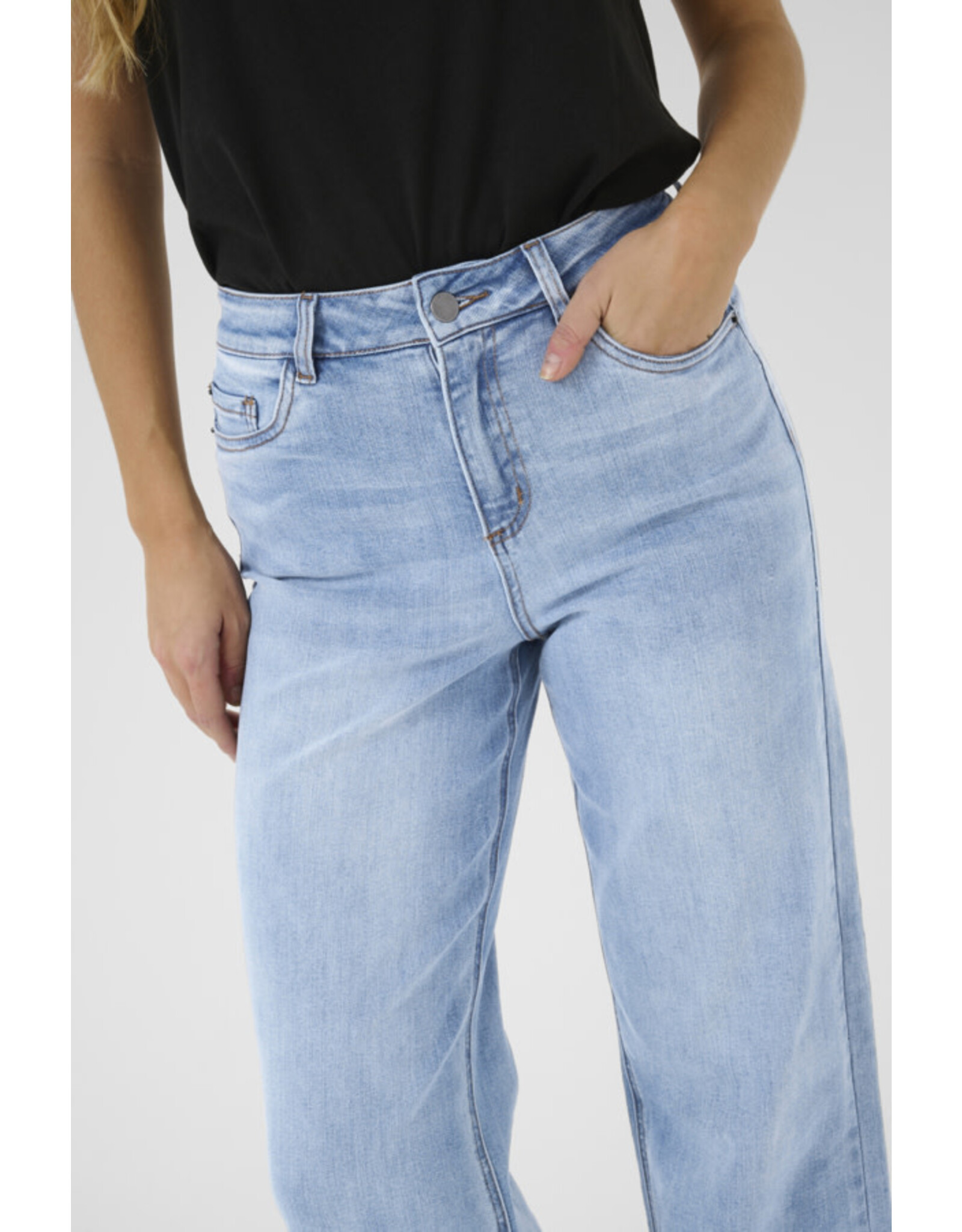 Kaffe Kaffe - Sinem High Waist Jeans (Light Blue)