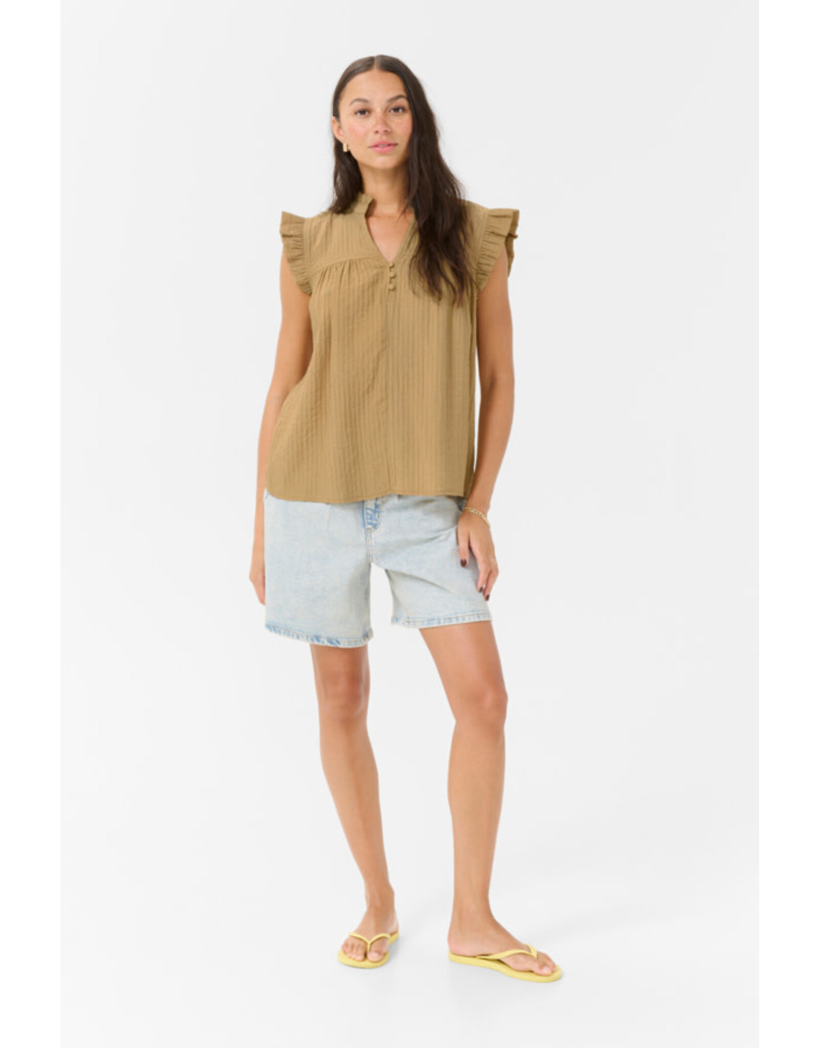 Kaffe Kaffe - Liany Via Blouse (Starfish)