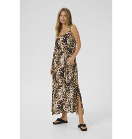 Kaffe Kaffe - Thora Amber Singlet Dress (Leopard)
