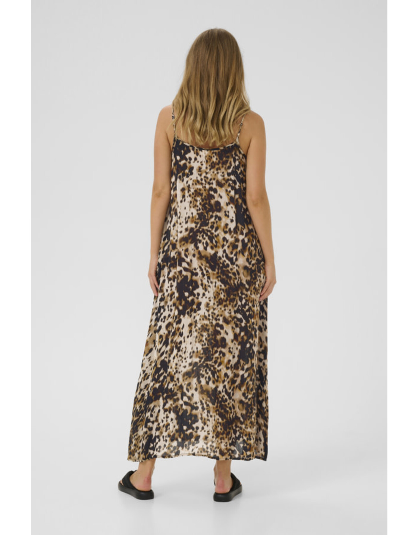 Kaffe Kaffe - Thora Amber Singlet Dress (Leopard)