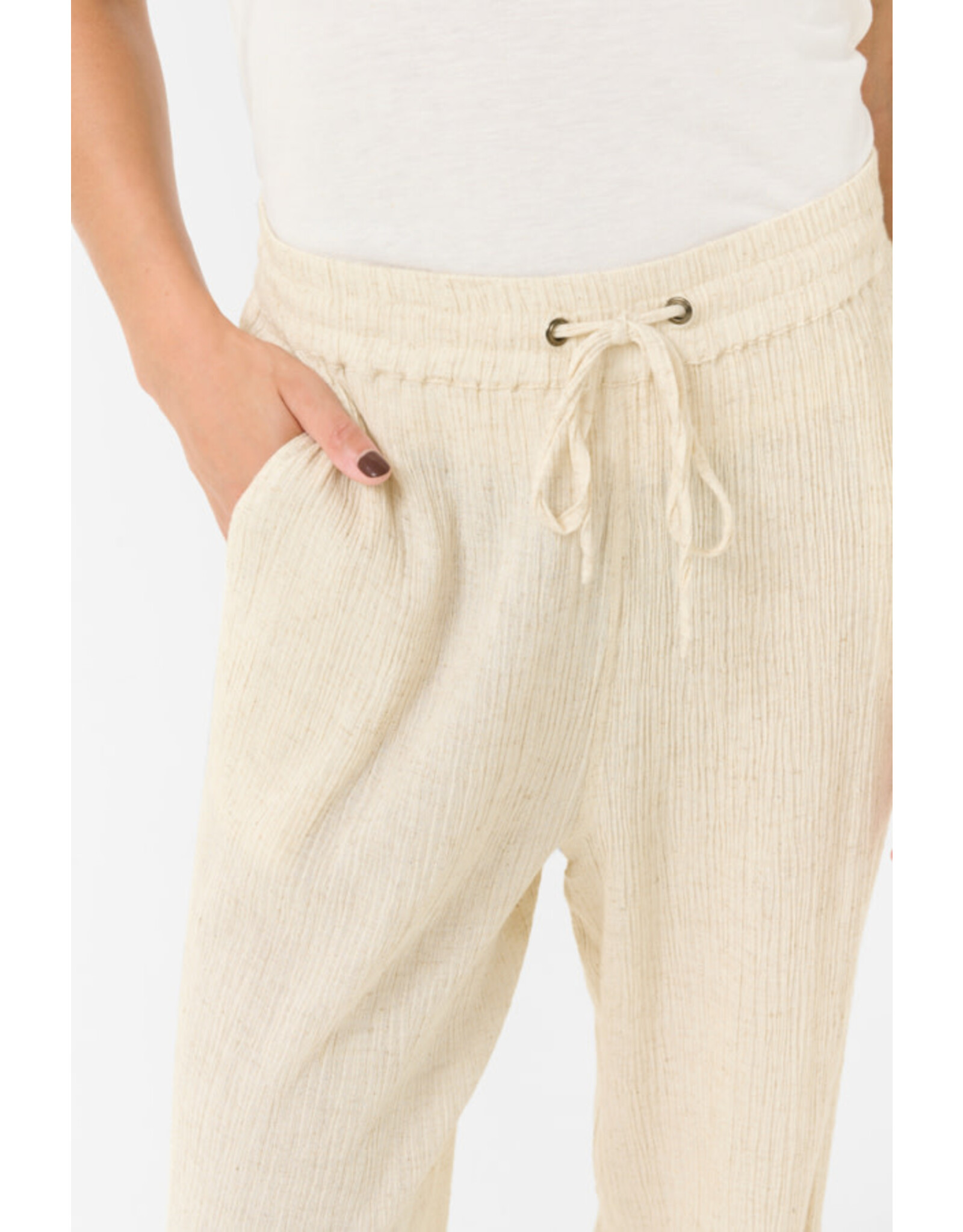 Kaffe Kaffe - Gitte Drawstring Pants (Feather Grey)