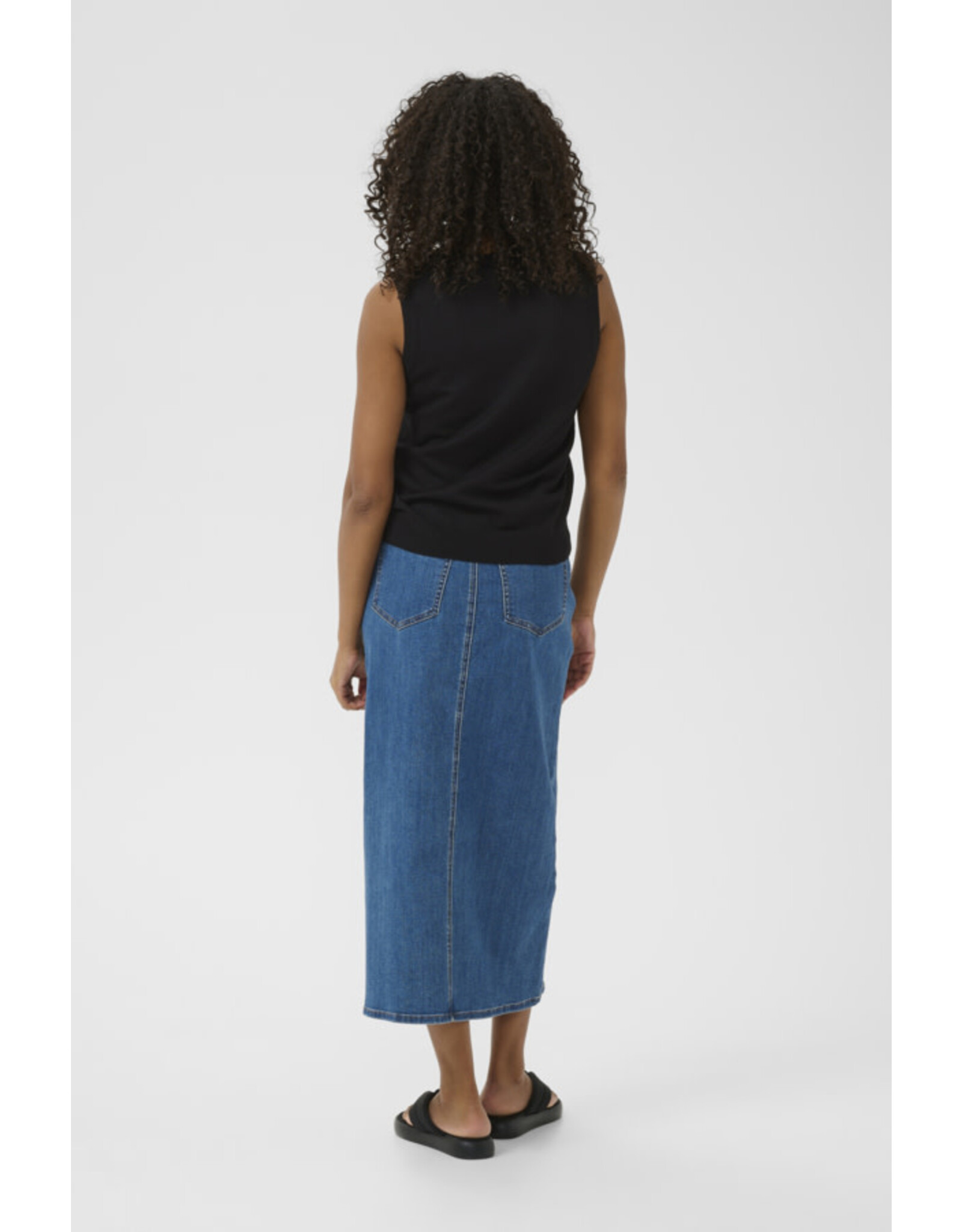 Kaffe Kaffe - Lizza Knit Vest (Black Deep)