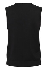 Kaffe Kaffe - Lizza Knit Vest (Black Deep)