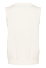 Kaffe Kaffe - Lizza Knit Vest (Chalk)