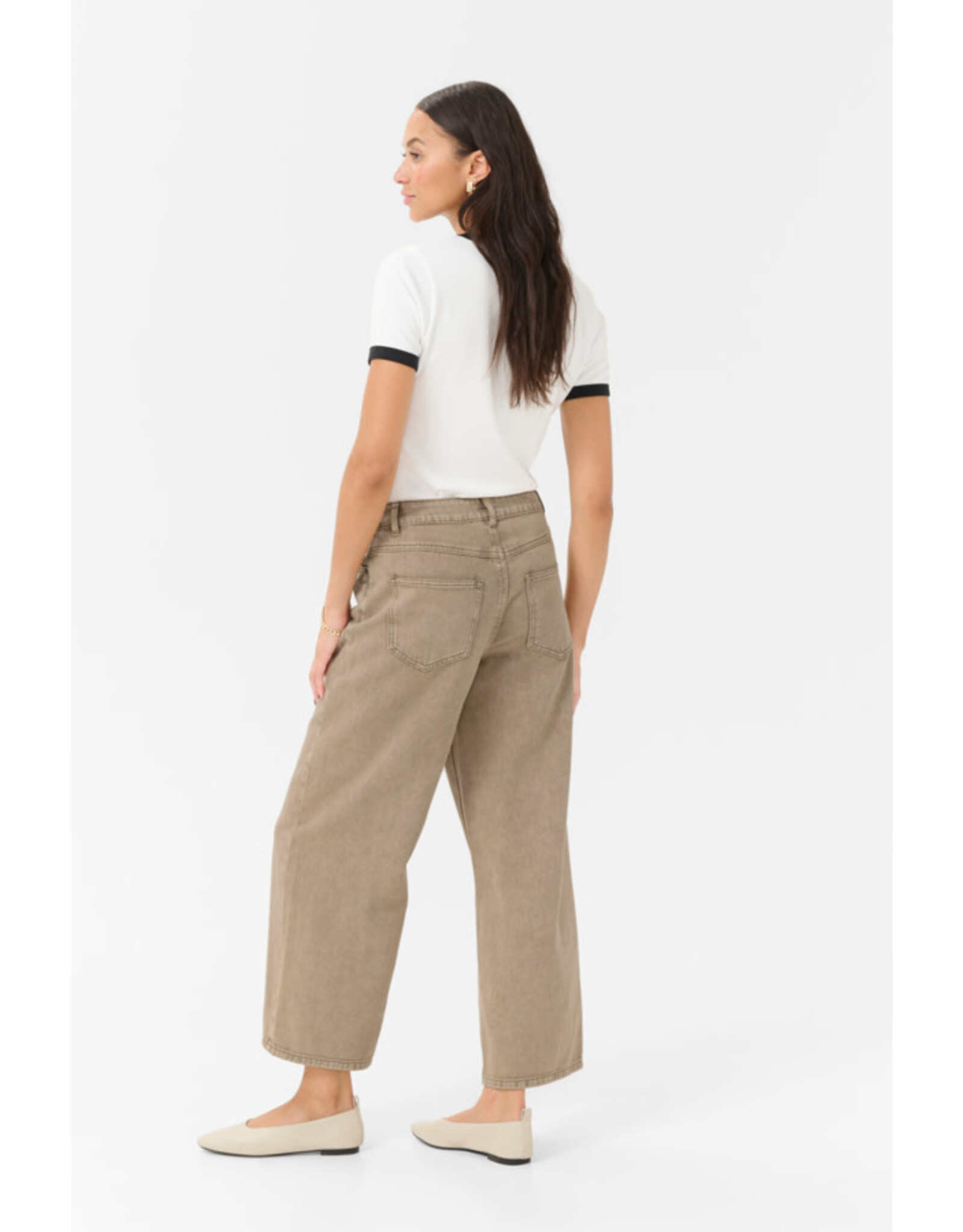 Kaffe Kaffe - Rania Jeans (Washed Light Brown)