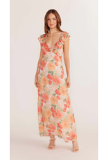 Mink Pink Mink Pink - Aida Frill Maxi Dress (Apricot)