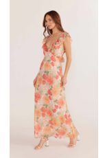 Mink Pink Mink Pink - Aida Frill Maxi Dress (Apricot)