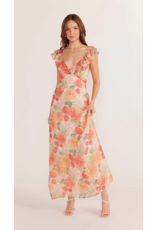 Mink Pink Mink Pink - Aida Frill Maxi Dress (Apricot)
