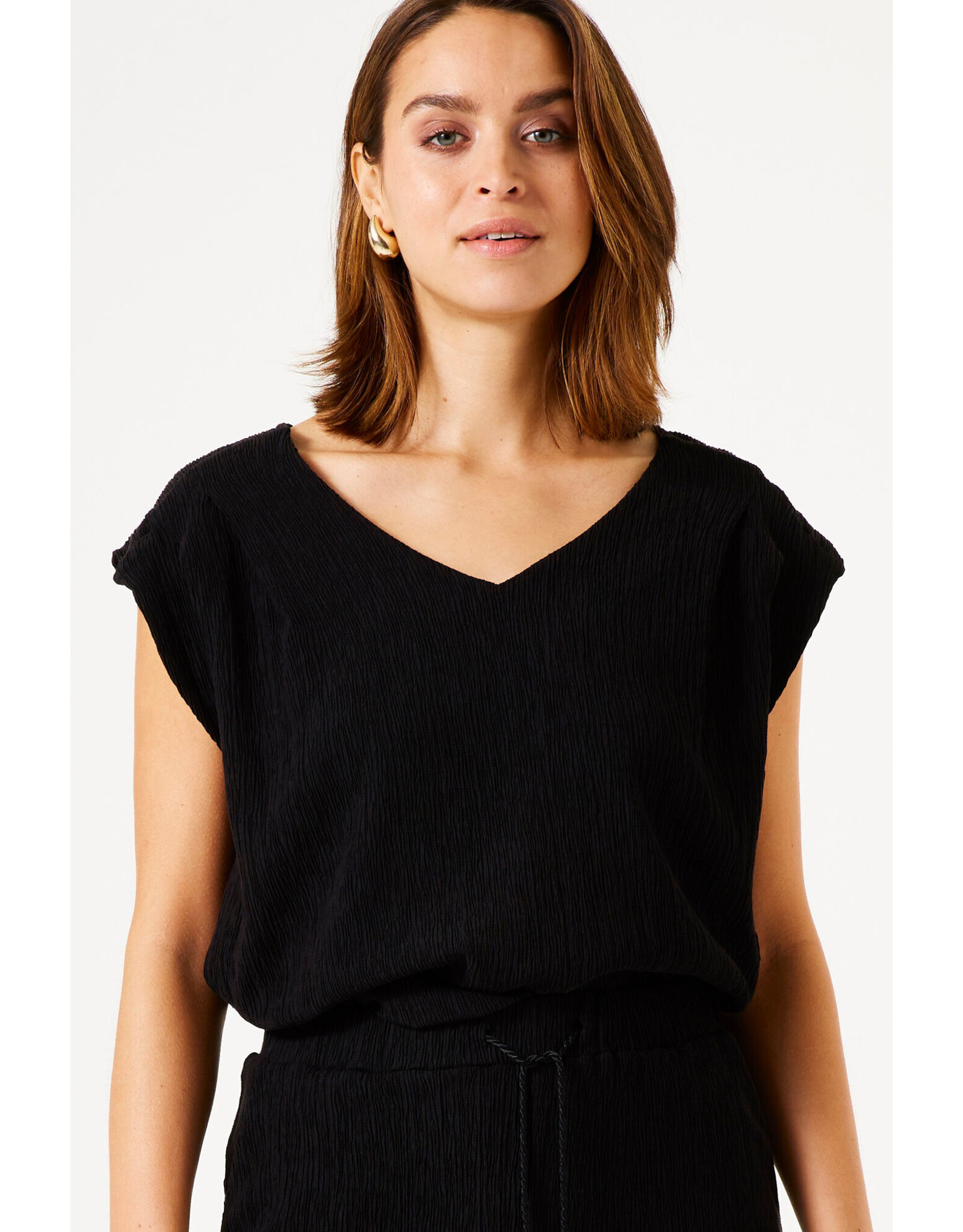 Garcia Garcia - Textured Top (Black)
