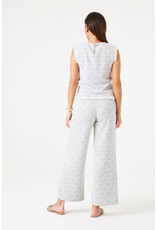 Garcia Garcia - Tweed Inspired Trousers (Blue/Ivory)