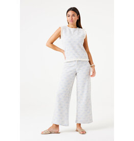 Garcia Garcia - Tweed Inspired Trousers (Blue/Ivory)
